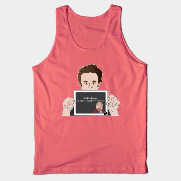 Kim’s Convenience Gerald iPad Lockdown Tank Top by AltTabStudio